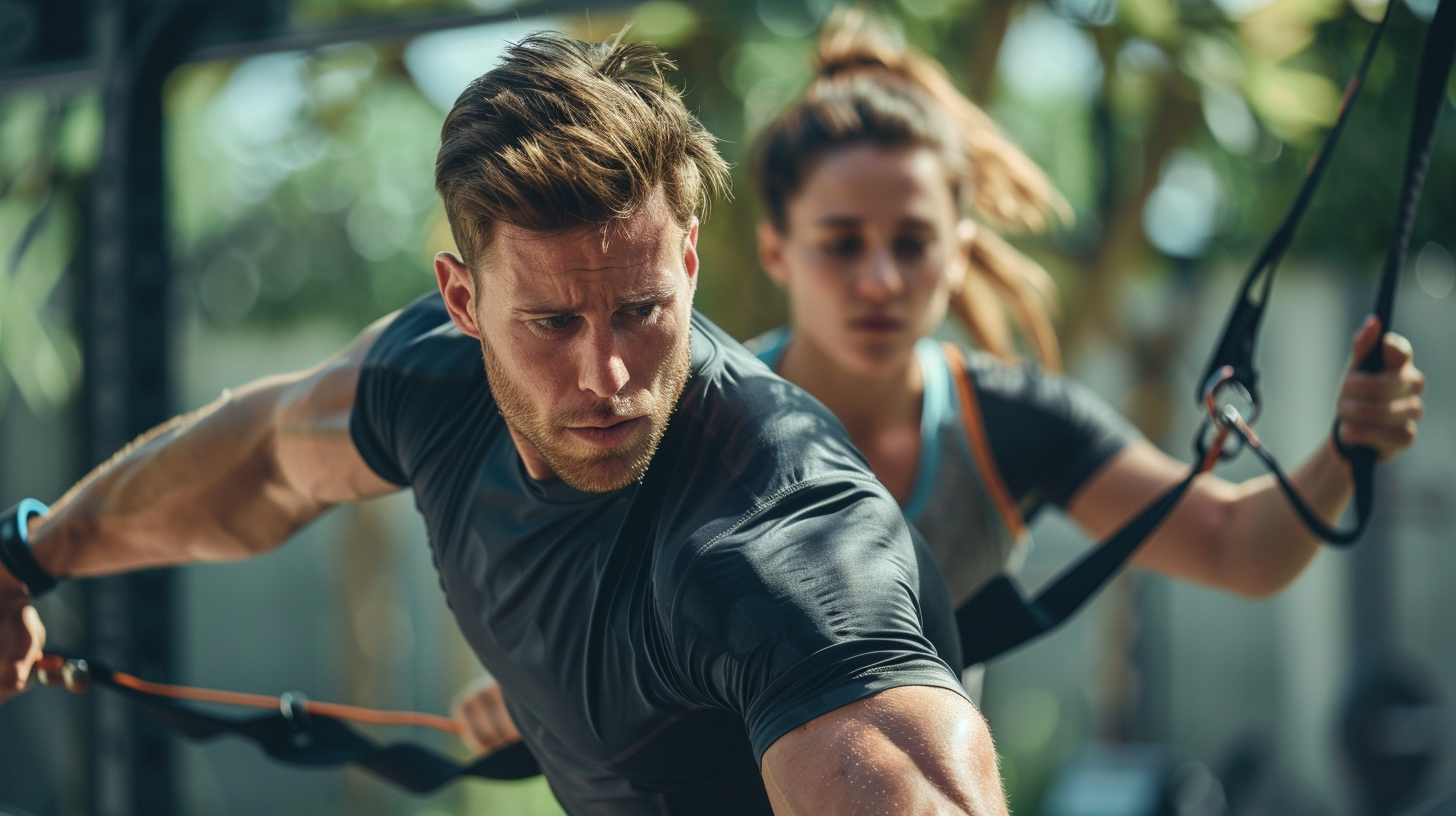 Тренер демонструє правильну техніку виконання функціональних вправ